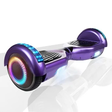 6.5 inch Hoverboard, Regular Purple PRO, Verlengde Afstand, Smart Balance