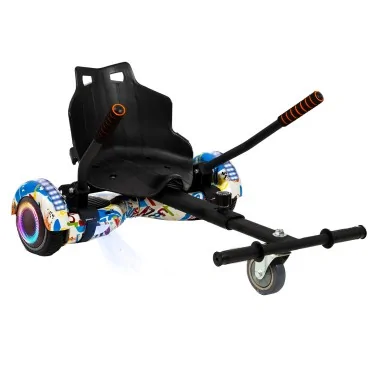 Hoverboard Go-Kart Pack, 6.5 inch, Regular Splash PRO 4Ah, voor kinderen en volwassenen