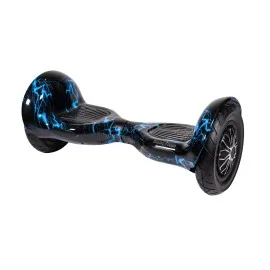 10 inch Hoverboard, Off-Road Thunderstorm Blue, Verlengde Afstand, Smart Balance